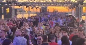 Елітний столичний клуб влаштував багатолюдну вечірку, незважаючи на карантин