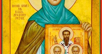 Свята преподобна чудотворча Макрина Каппадокійська (ікона)