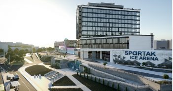 ТРЦ «Спартак» презентував фінальну візуалізацію майбутньої льодової арени