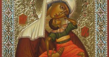 ікона Божої матері «Взиграніє немовляти»