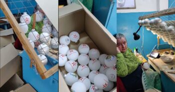 Українська фабрика випустила новорічні прикраси для російської армії