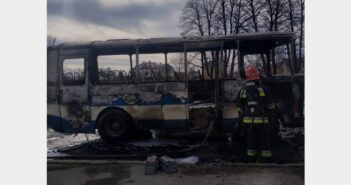 пожежа автобус Дрогобич