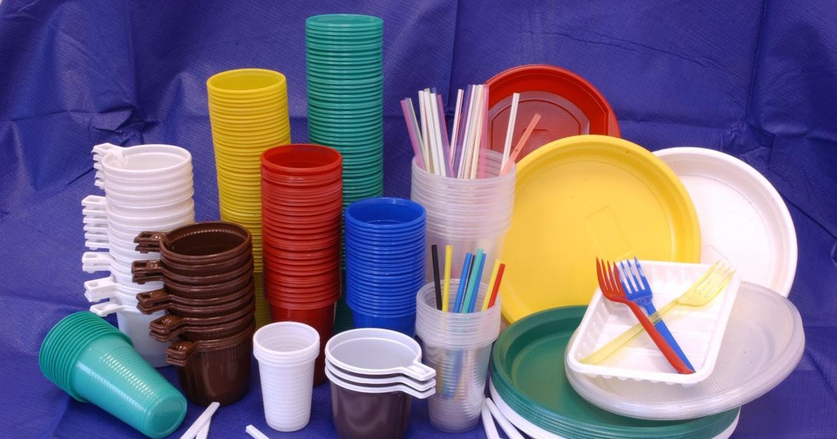 пластик посуд