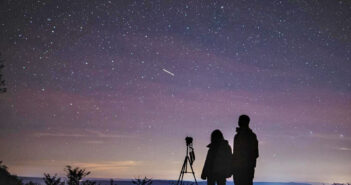 метеоритний дощ небо космос зорі зірки телескоп всесвіт