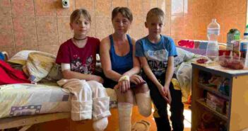 Краматорськ діти сім'я без ніг травма