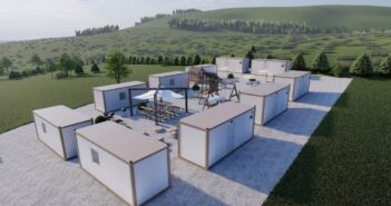 модульне містечко тимчасове житло Leo States