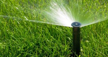 вода полив газон волога засуха трава сад