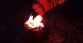 окопна свічка вогонь допомога армії