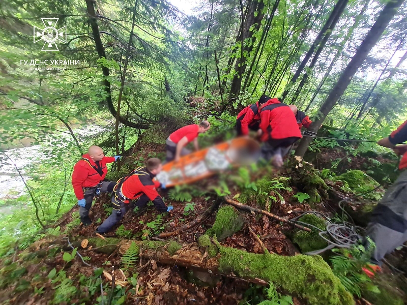 рятувальники річка ліс