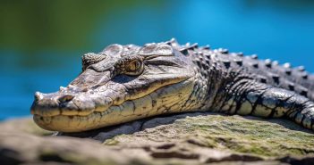 крокодил рептилія дика природа Африка